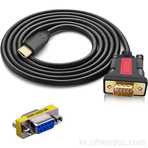 OEM USB-C에서 RS232 직렬 컨버터 어댑터 케이블